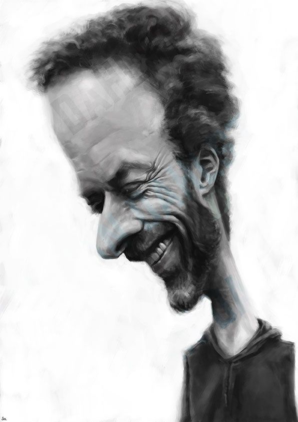 Karikatyr av illustratören Wouter Tulp