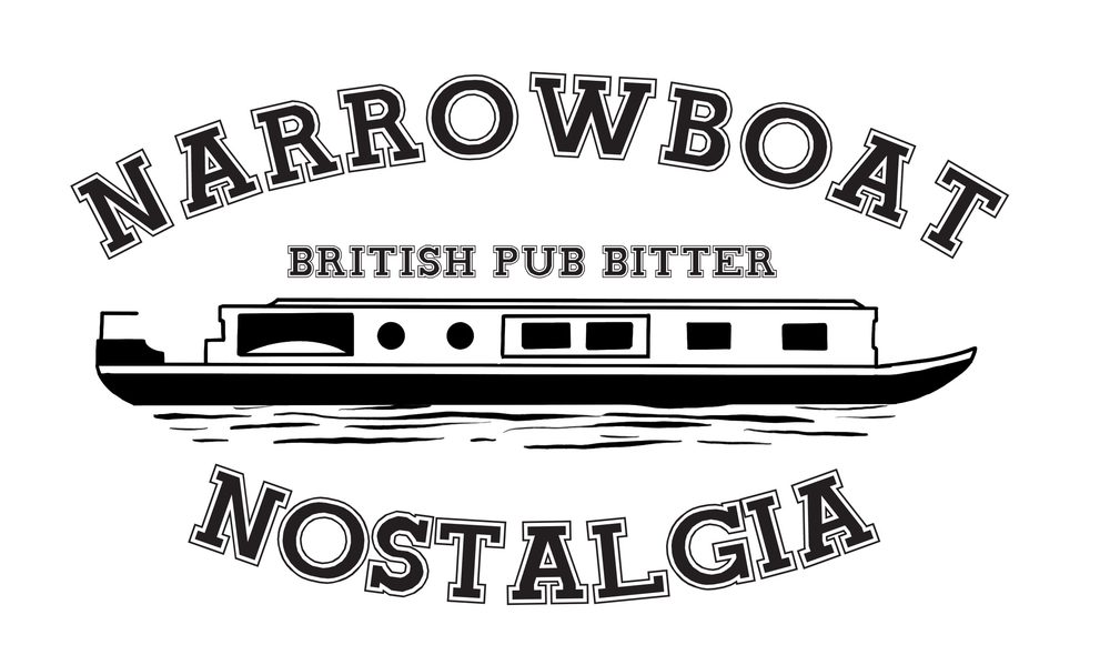 Logotyp för Narrowboat Nostalgia British Pub Bitter
